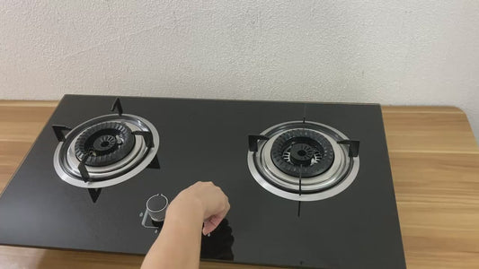Glass Top 2 Burner Gas Stove
