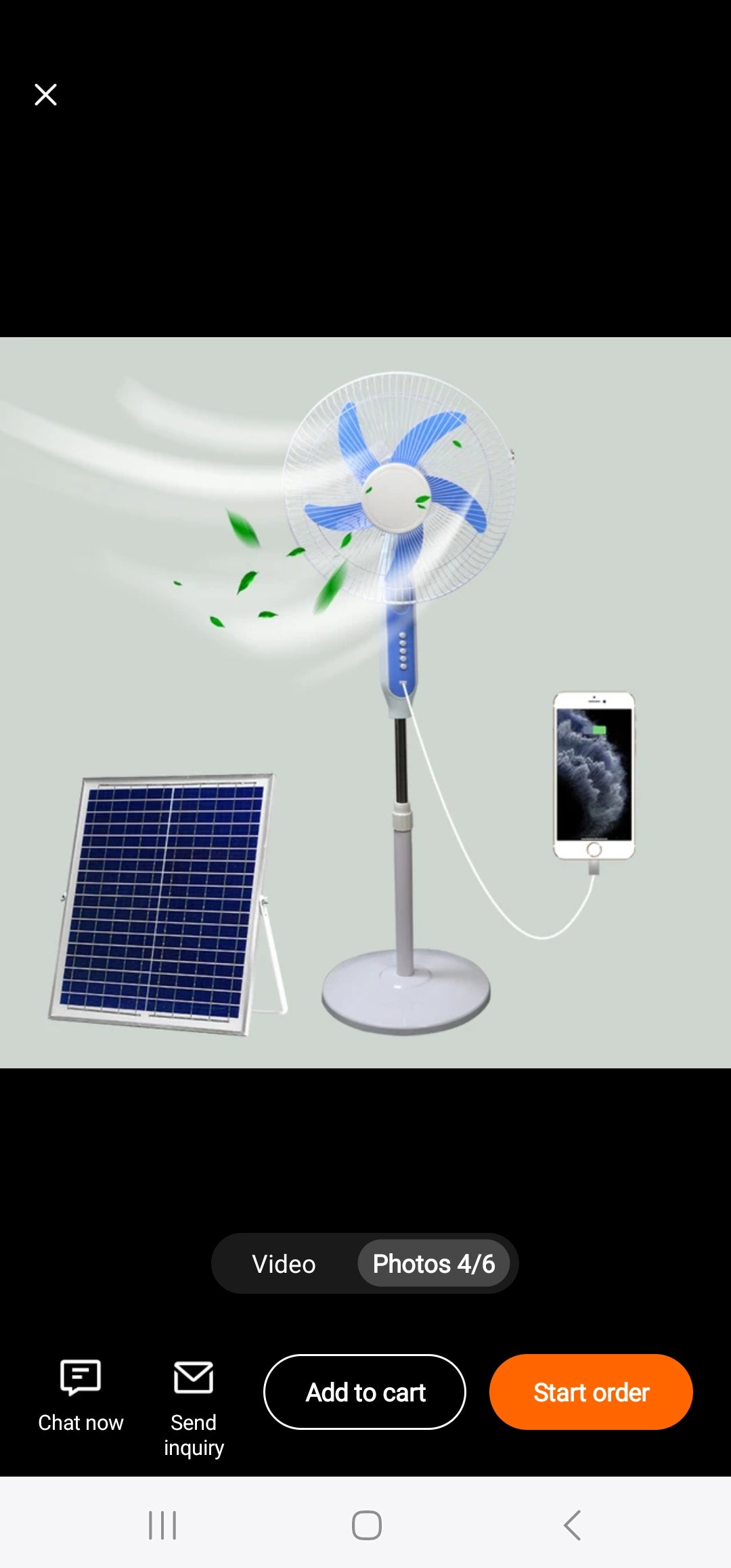 Solar Fan